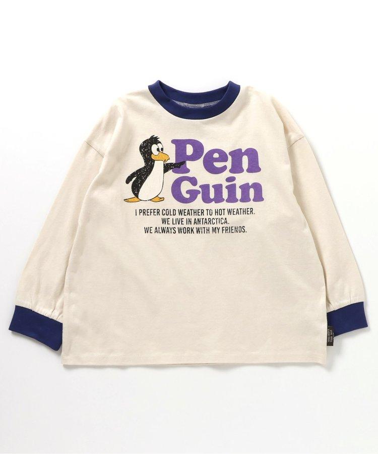 多色印花長袖T恤