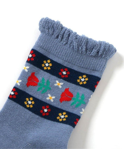 3P對象 花卉 襪子