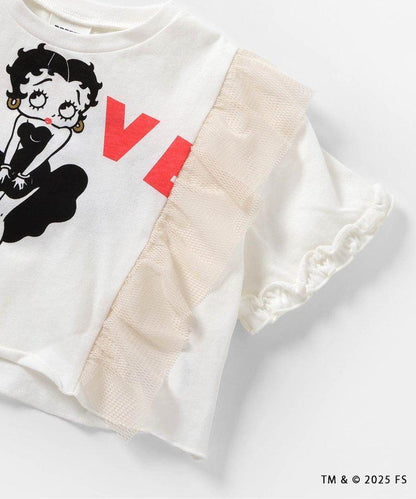 【貝蒂·波普TM】荷葉邊T恤