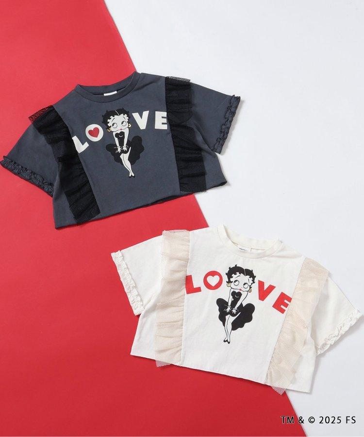 【貝蒂·波普TM】荷葉邊T恤