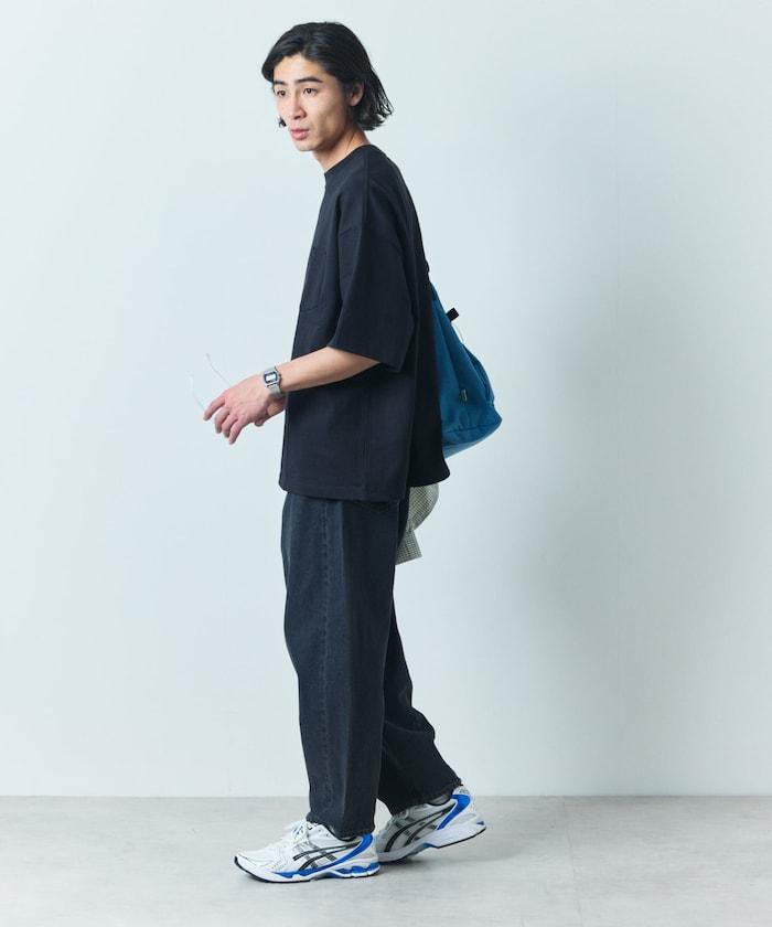 寬鬆直筒款牛仔褲