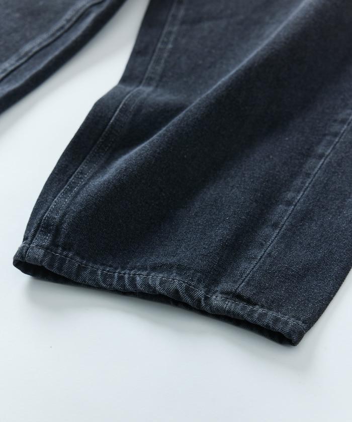 寬鬆直筒款牛仔褲