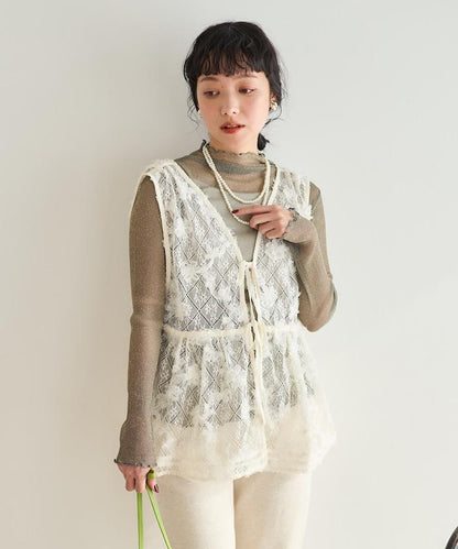 2WAY 蕾絲背心