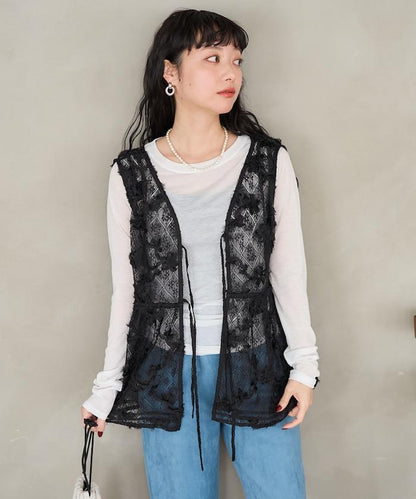 2WAY 蕾絲背心