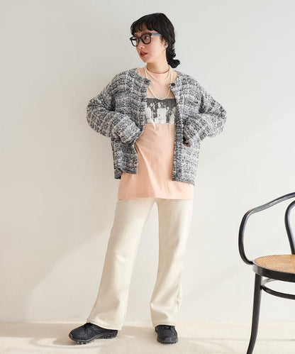 Tweed針織夾克