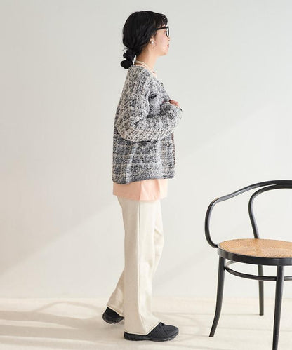 Tweed針織夾克