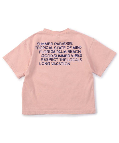 棕櫚灘印花恐龍T恤