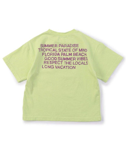 棕櫚灘印花恐龍T恤