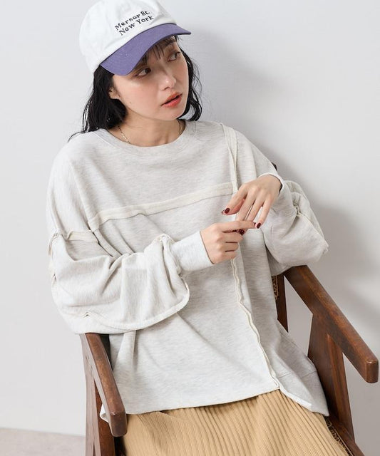 重製風 剪裁衛衣