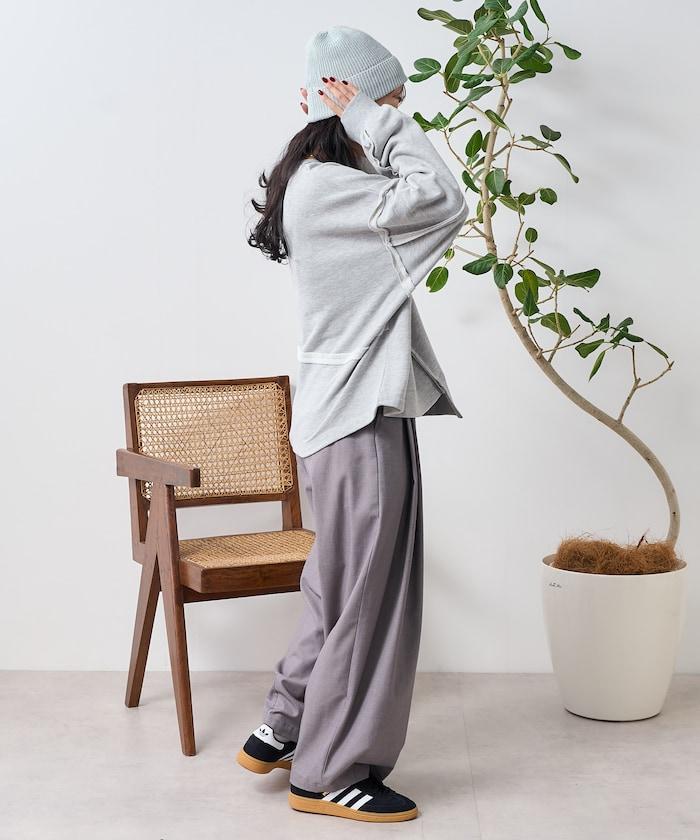 重製風 剪裁衛衣