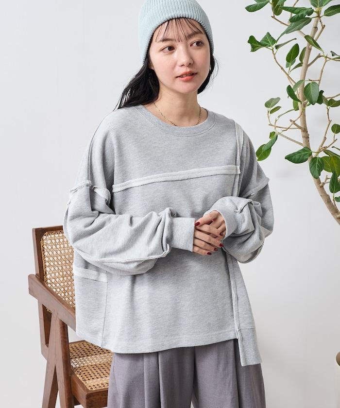 重製風 剪裁衛衣