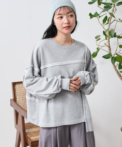 重製風 剪裁衛衣