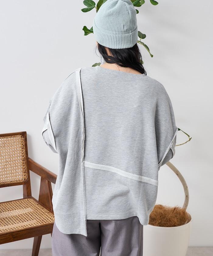 重製風 剪裁衛衣