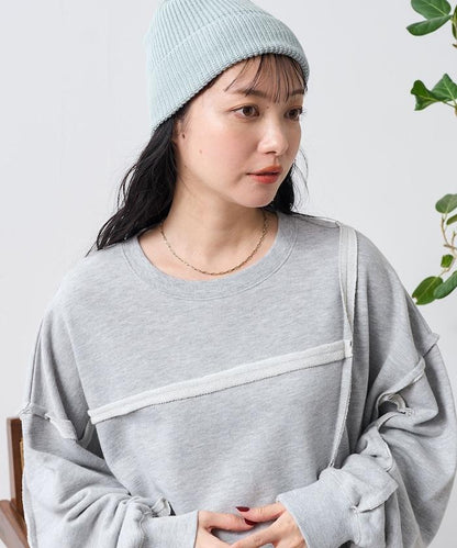 重製風 剪裁衛衣