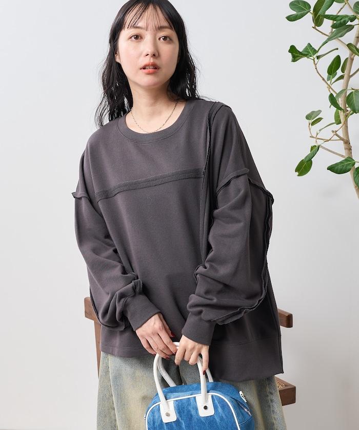 重製風 剪裁衛衣