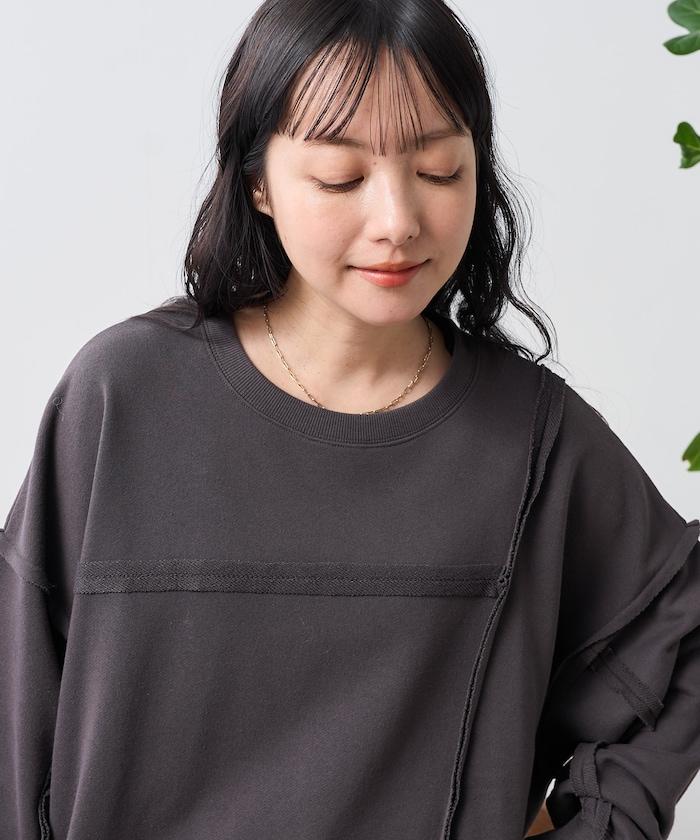 重製風 剪裁衛衣