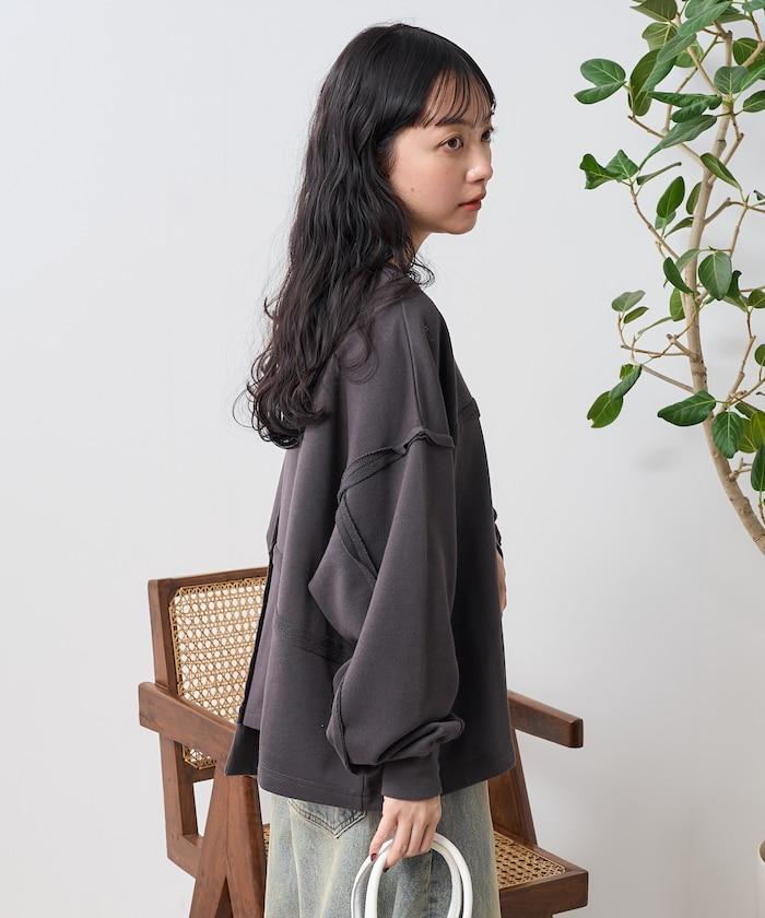 重製風 剪裁衛衣