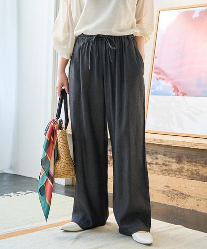 人造纖維丹寧休閒褲