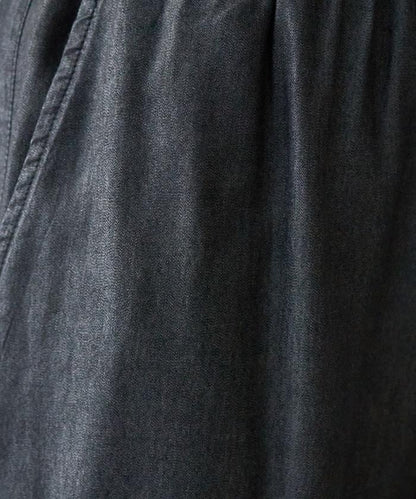 人造纖維丹寧休閒褲