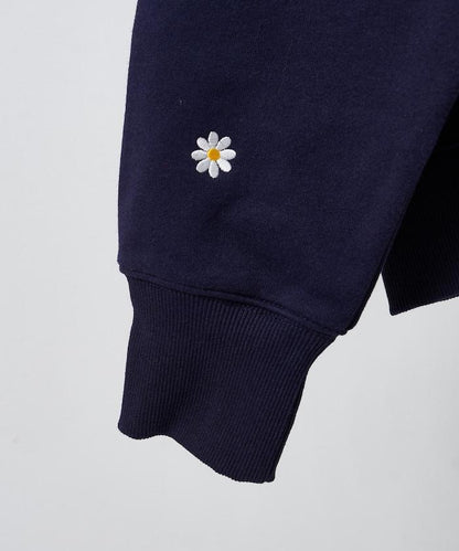 雛菊刺繡衛衣