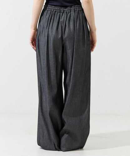 人造纖維丹寧休閒褲