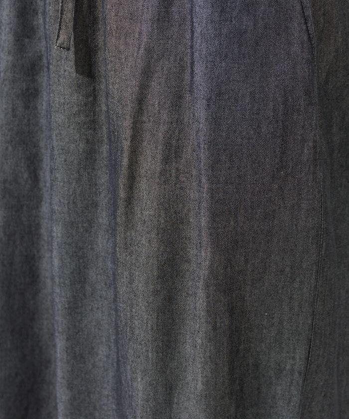 人造纖維丹寧休閒褲