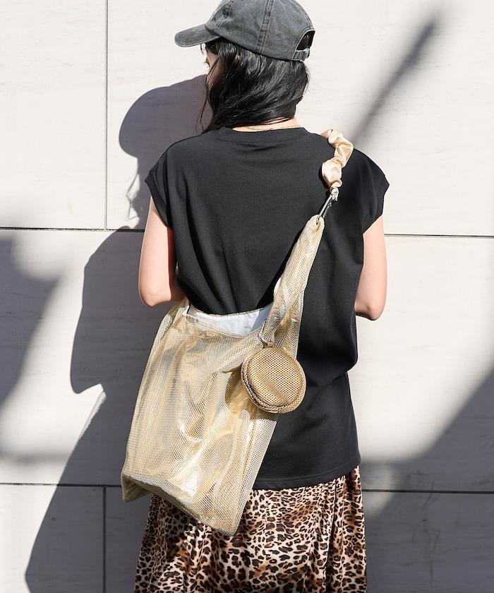 多功能荷葉肩 超層網眼包