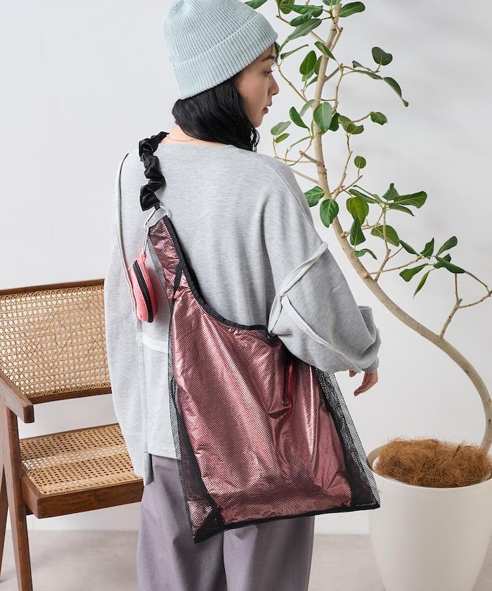 多功能荷葉肩 超層網眼包