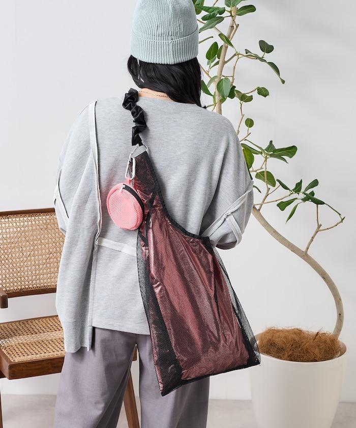 多功能荷葉肩 超層網眼包