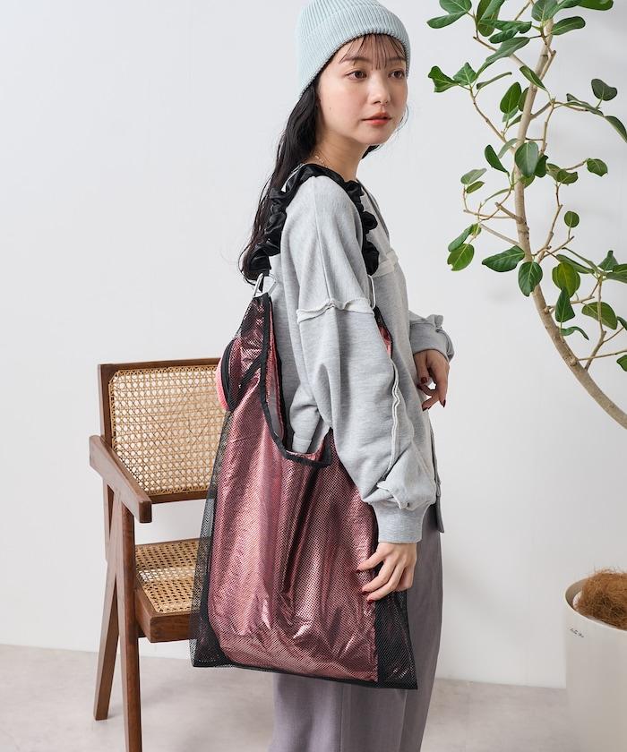 多功能荷葉肩 超層網眼包