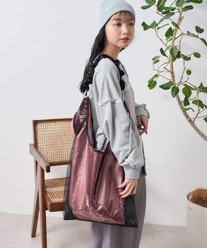 多功能荷葉肩 超層網眼包