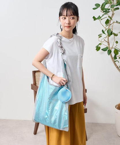 多功能荷葉肩 超層網眼包