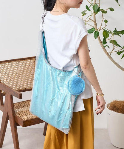 多功能荷葉肩 超層網眼包