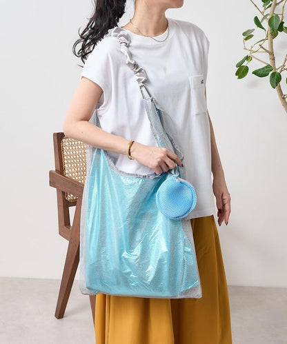 多功能荷葉肩 超層網眼包