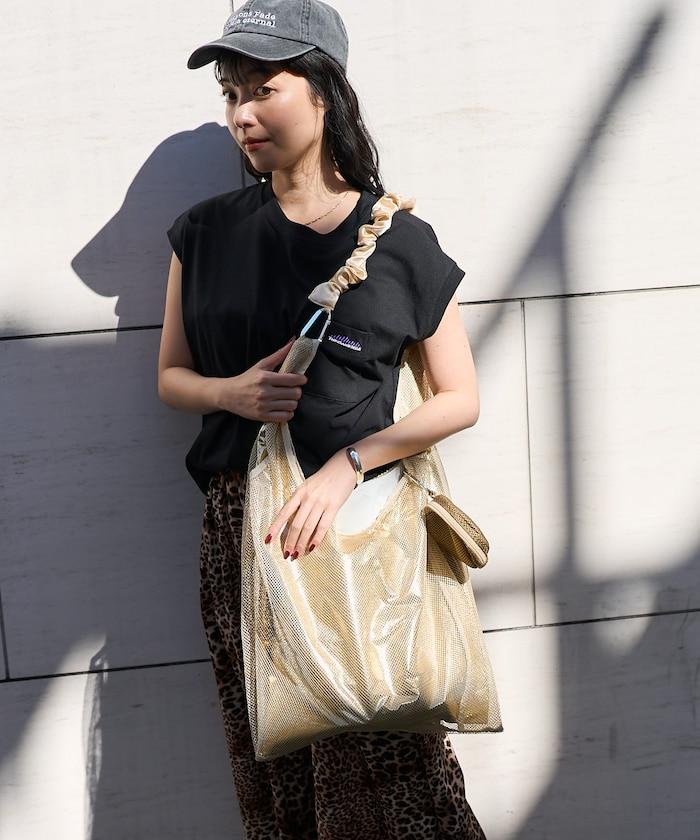 多功能荷葉肩 超層網眼包