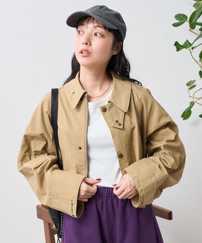 雙面穿短款襯衫夾克
