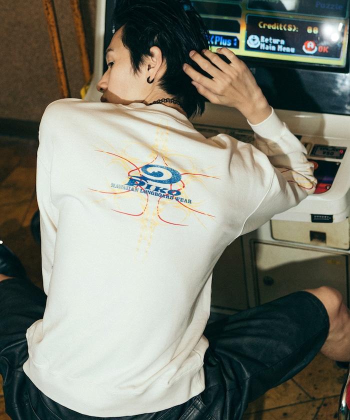 聯名 印花logo 圓領衛衣