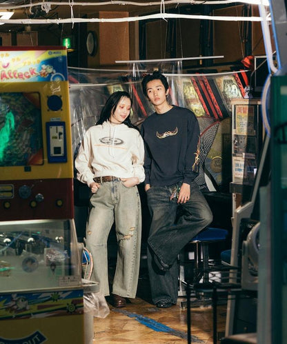 聯名 印花logo 圓領衛衣