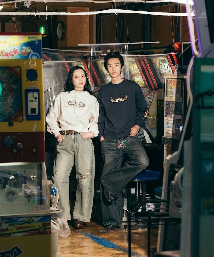 聯名 印花logo 圓領衛衣