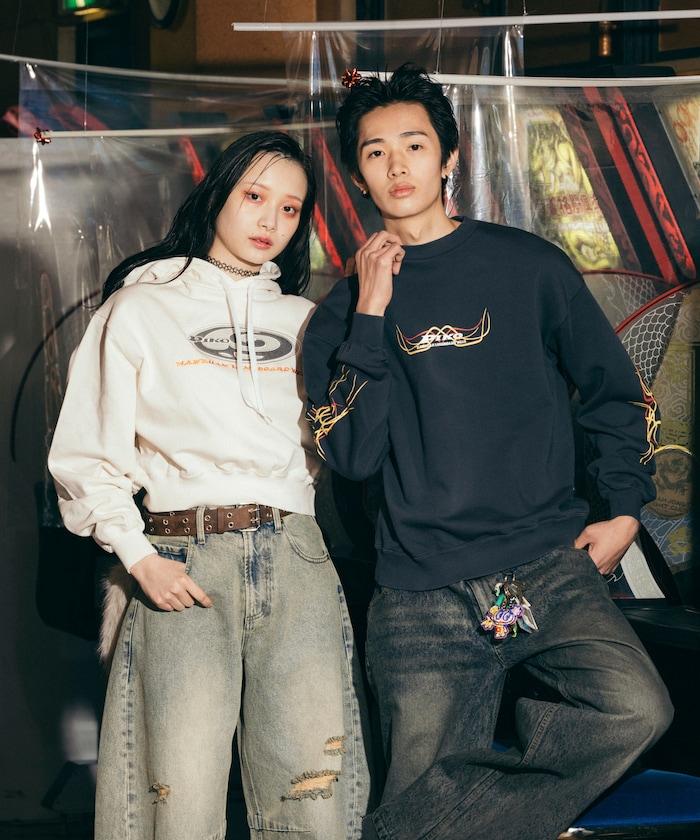 聯名 印花logo 圓領衛衣