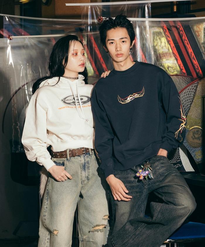 聯名 印花logo 圓領衛衣