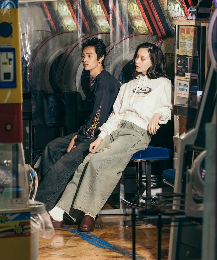 聯名 印花logo 圓領衛衣