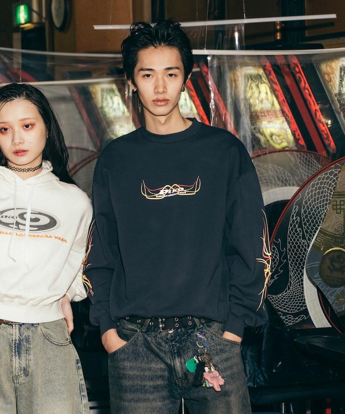 聯名 印花logo 圓領衛衣