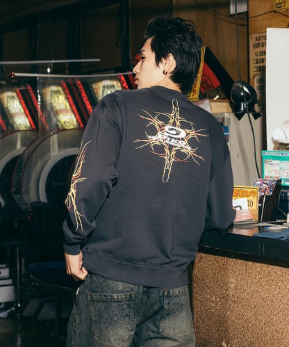 聯名 印花logo 圓領衛衣