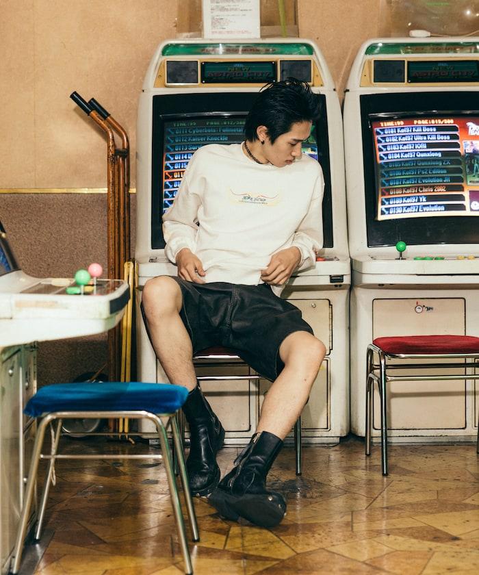 聯名 印花logo 圓領衛衣