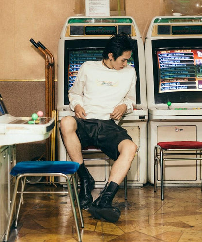 聯名 印花logo 圓領衛衣