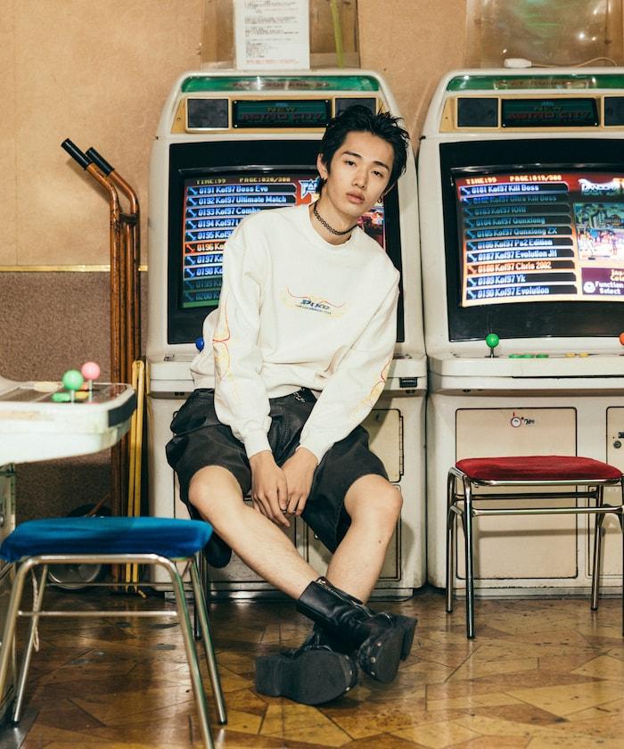 聯名 印花logo 圓領衛衣