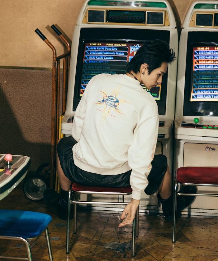 聯名 印花logo 圓領衛衣