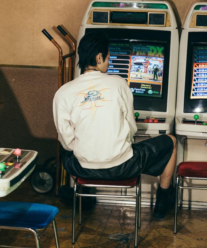 聯名 印花logo 圓領衛衣