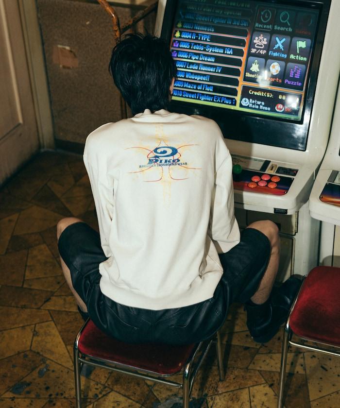 聯名 印花logo 圓領衛衣